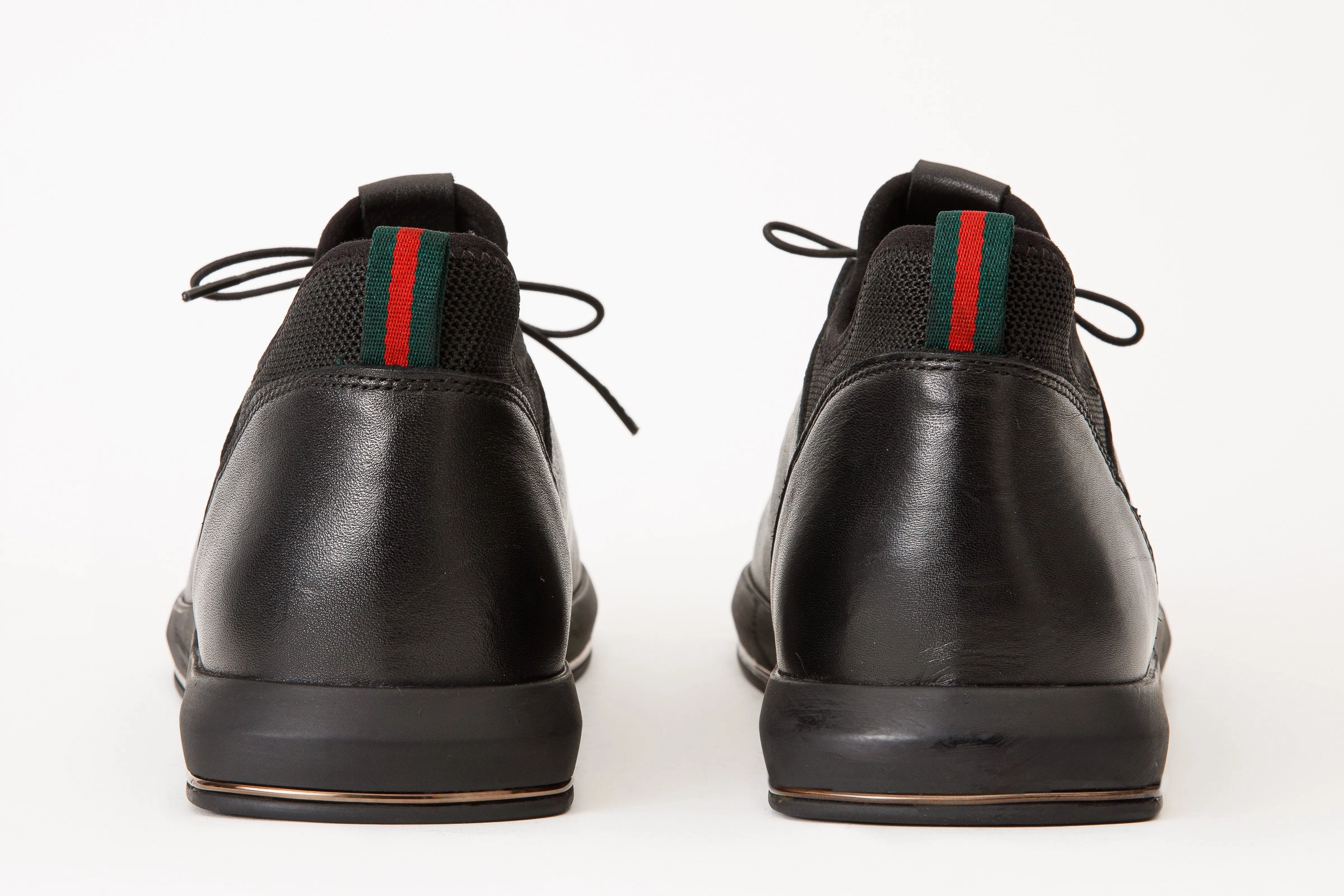 The Hoxton Black Leather Men Sneaker Final Sale!
