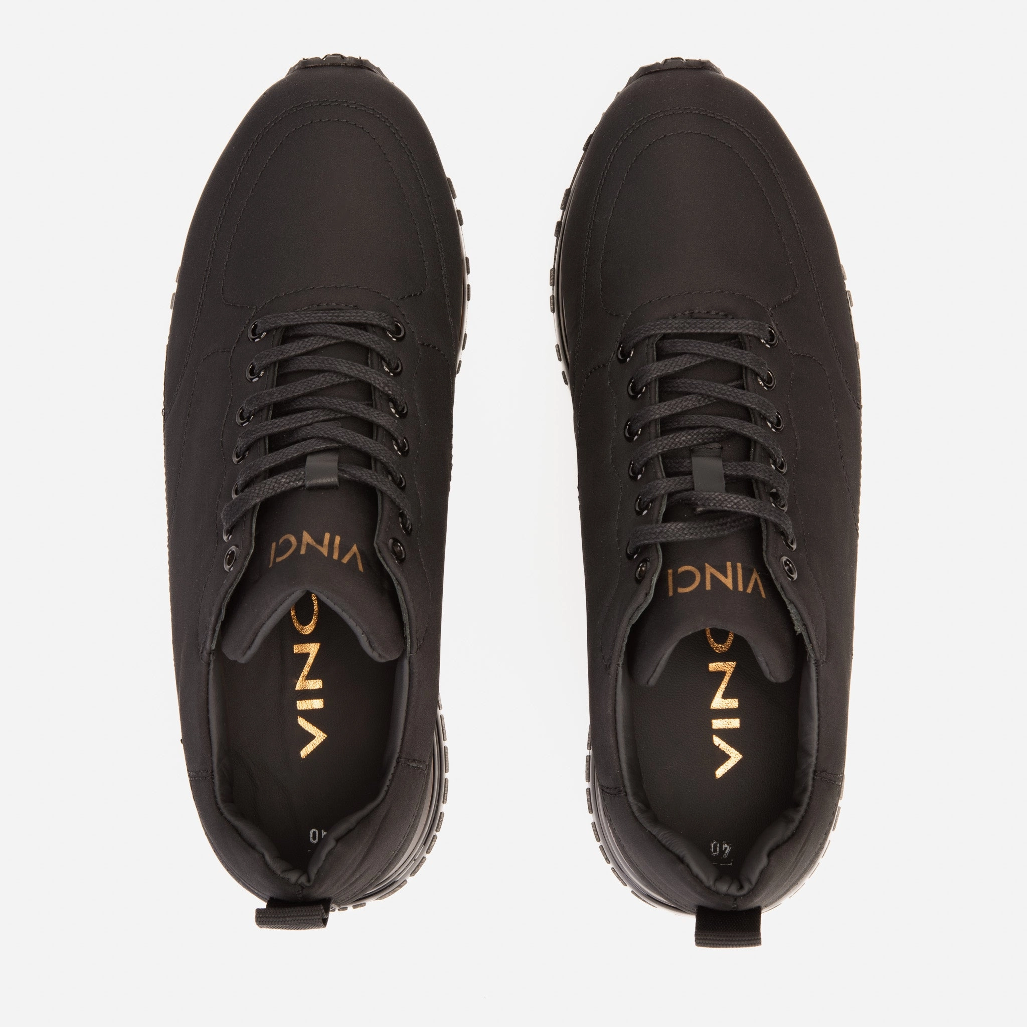 The Lexington Black Leather Men Sneaker
