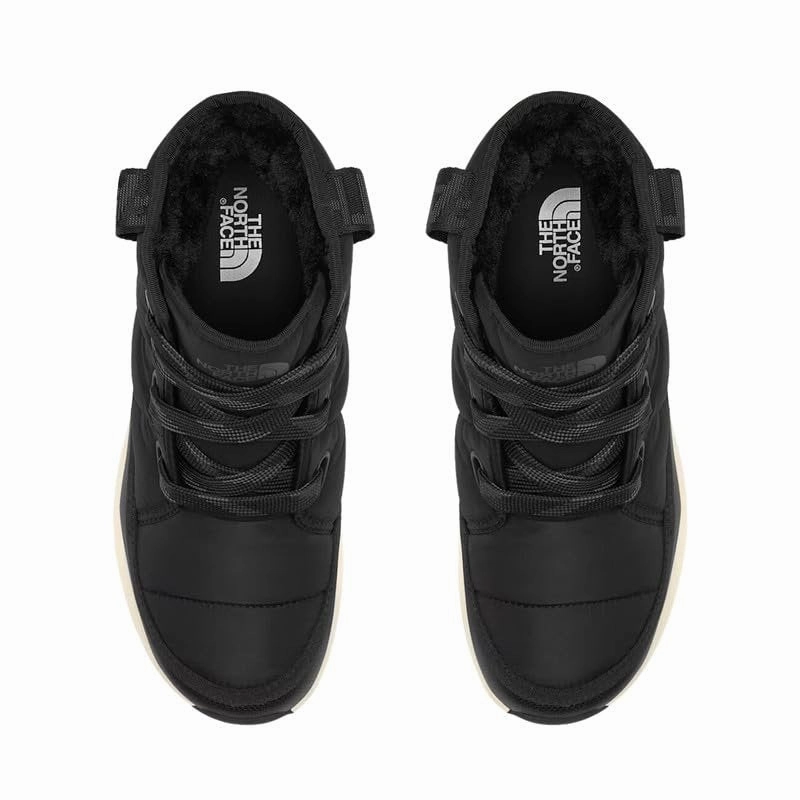 THE NORTH FACE Women's ThermoBall Lace Up Luxe WP, TNF Black/Asphalt Grey, 7