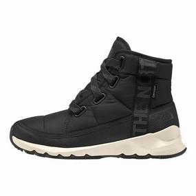 THE NORTH FACE Women's ThermoBall Lace Up Luxe WP, TNF Black/Asphalt Grey, 7