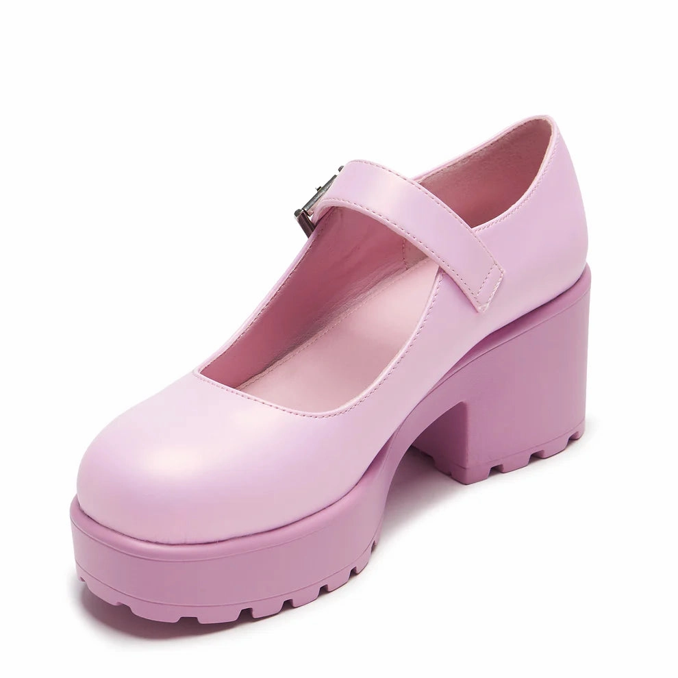 Tira Pearl Mary Janes 'Blush Jewel Edition'-Pink-Size 5-Clearance