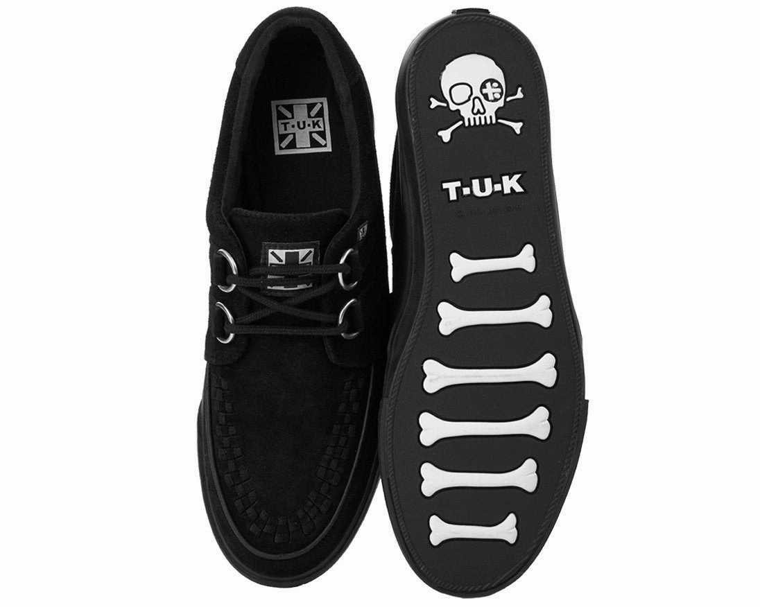 TUK-A9178 Black Suede D-Ring VLK Sneaker