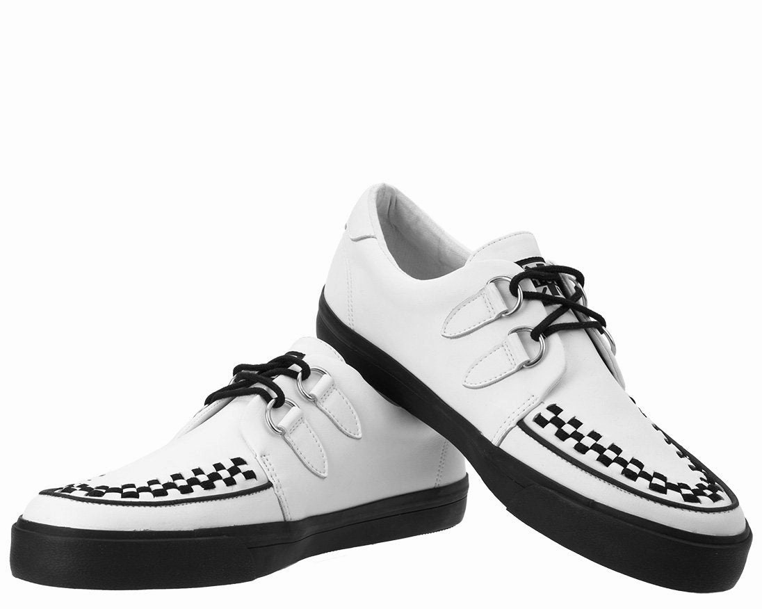 TUK-A9179 White Leather D-Ring VLK Sneaker