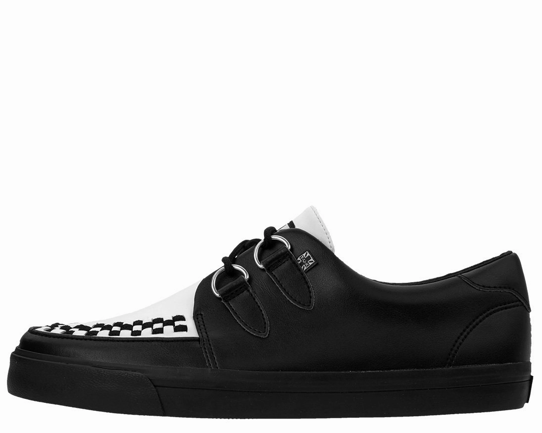 TUK-A9180 Black and White D-Ring VLK Sneaker