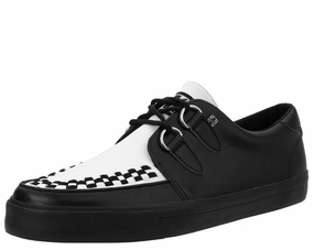 TUK-A9180 Black and White D-Ring VLK Sneaker