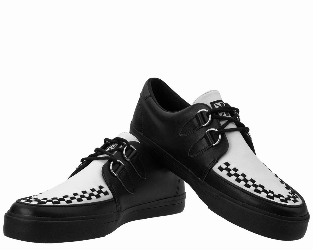 TUK-A9180 Black and White D-Ring VLK Sneaker
