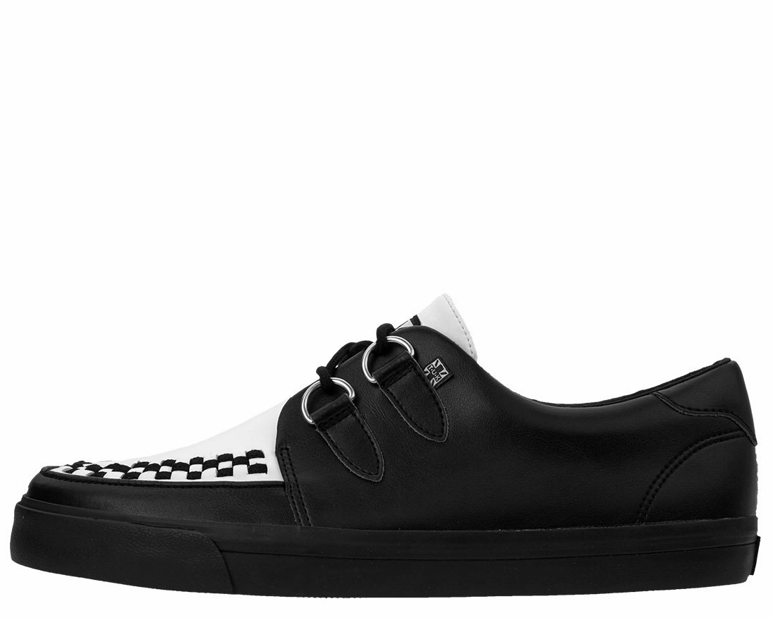 TUK-A9180 Black and White D-Ring VLK Sneaker