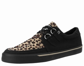 TUK-A9181 Black and Leopard VLK Sneaker