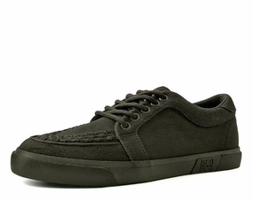 TUK-A9264 Olive Coated Canvas VLK Sneaker