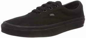 Vans U Era Unisex-Erwachsene Sneakers. Schwarz (Black/Black BKA). 42 EU (8 UK) (9 US)