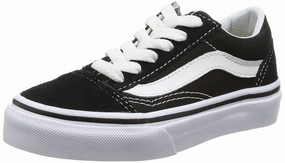 Vans Unisex Old Skool Sneaker. Schwarz (Black/True White 6bt). 34 EU