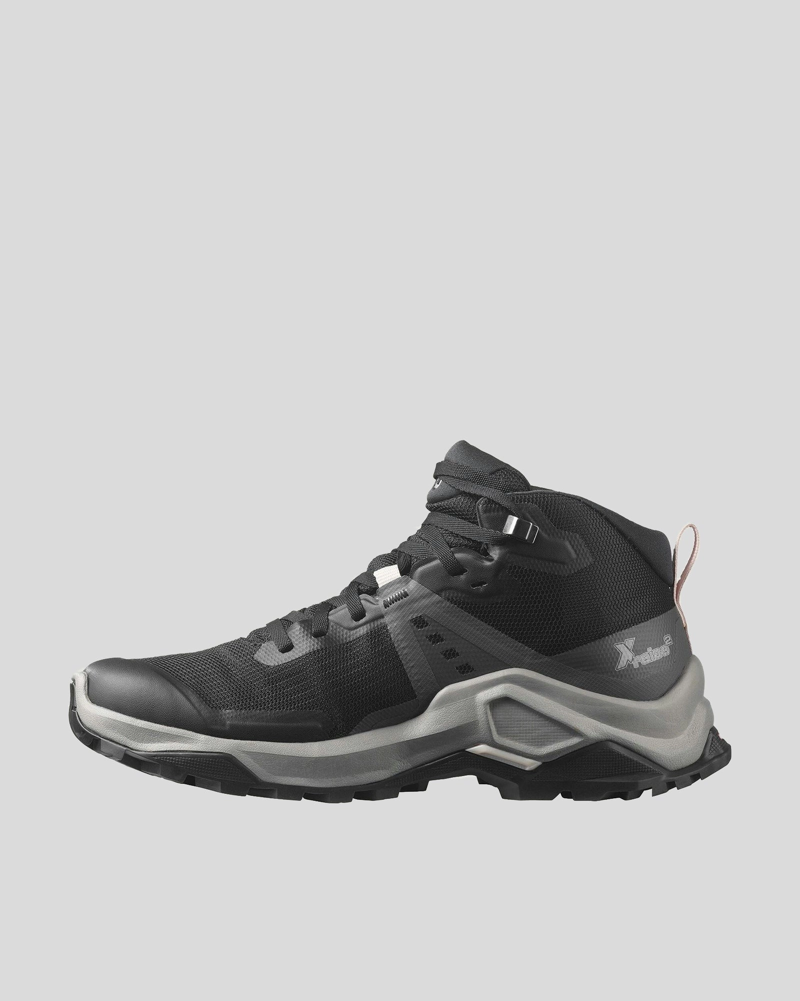 Women's Salomon X Raise 2 GTX Mid Hiking Shoes - Black/Magnet