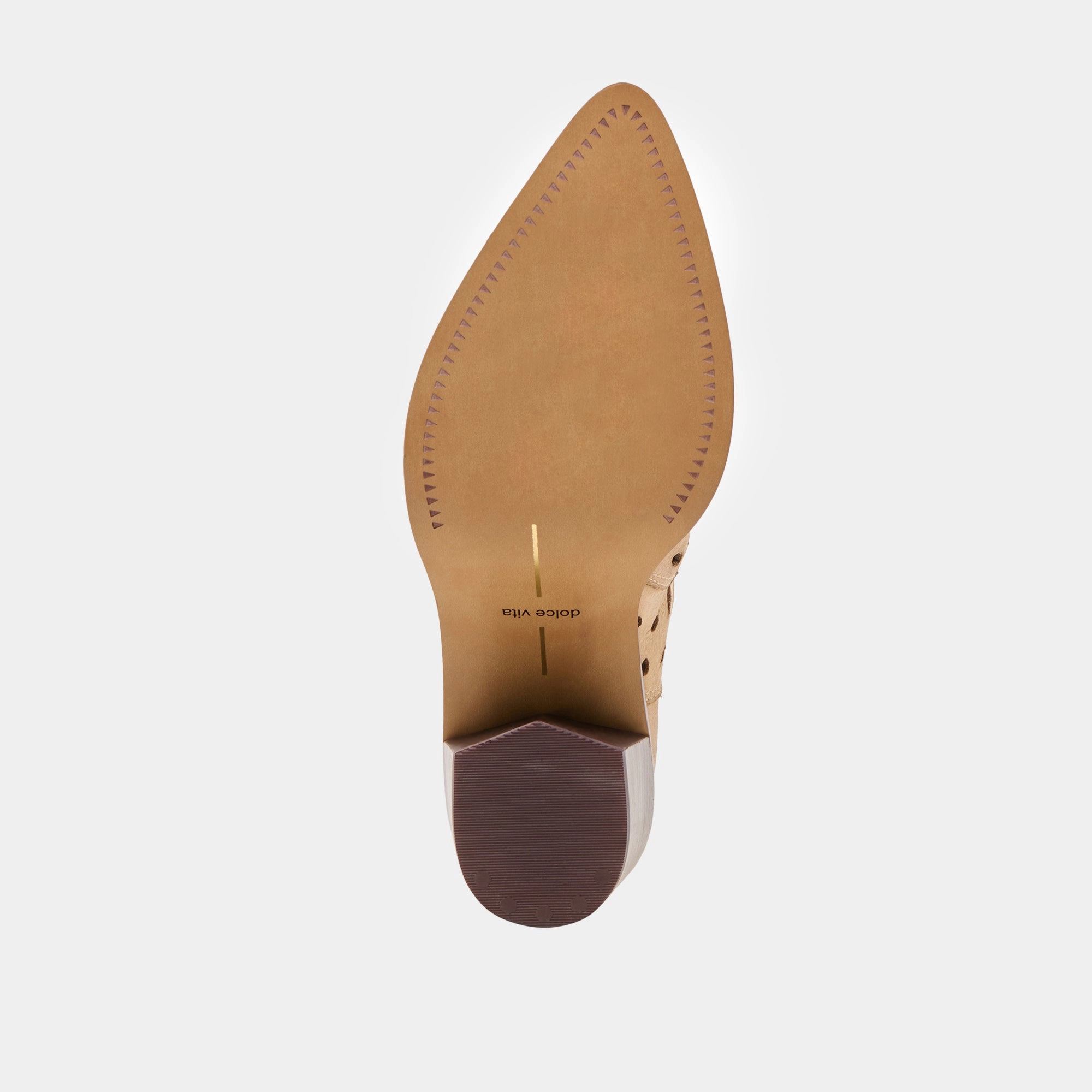 ZENOBI BOOTIES CAMEL DISTRESSED LEATHER